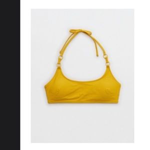 Aerie size medium halter bikini top